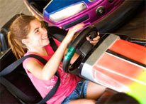 Enjoy the Traffic Slam Bumper Cars at Adventure City Niagara Falls