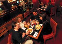 Dining at the Hard Rock Cafe Niagara Falls, Canada