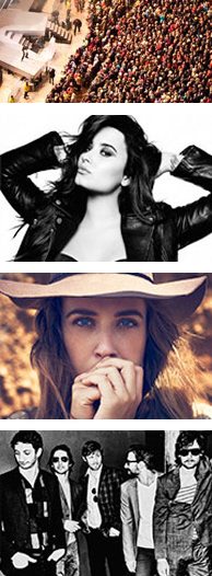 Demi Lovato - Serena Ryder - Sam Roberts Band