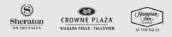 Sheraton on the Falls - Crowne Plaza Niagara Falls-Fallsview - Hampton Inn at the Falls