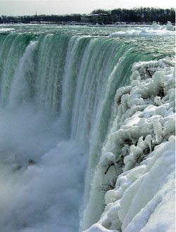 The Magnificent Horseshoe Falls in Niagara Falls Canada