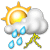 Chance of thundershowers