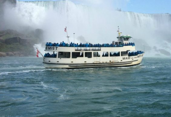 Maid of the Mist in Niagara Falls