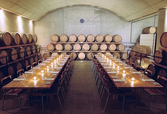 Niagara Falls Wineries - Jackson Triggs Cellar