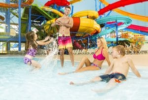 Fallsview Indoor Waterpark in Niagara Falls.