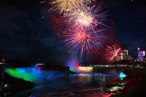Niagara Falls 2018-2019 Winter Fireworks