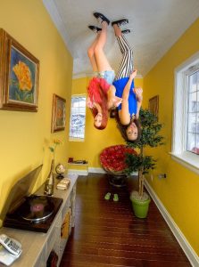 Inside the Upside Down House