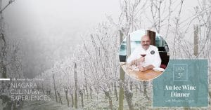 An Icewine Dinner with Chef Massimo Capra