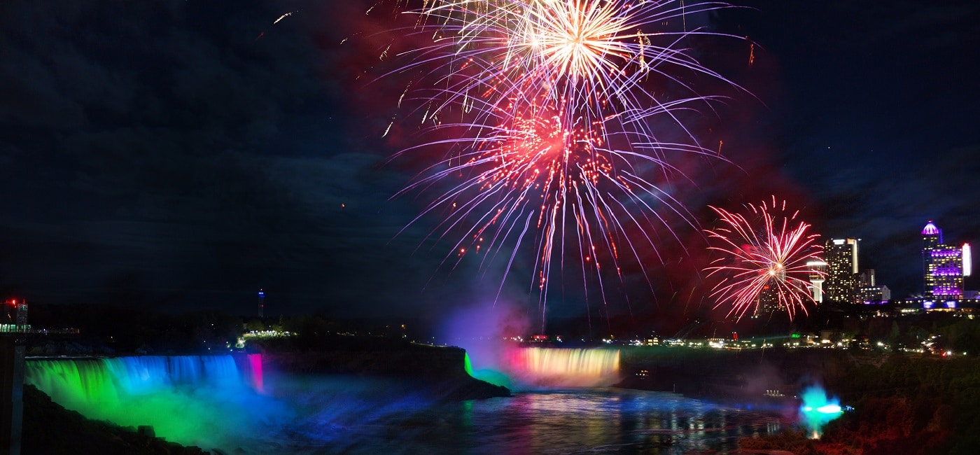 Niagara Falls Fireworks Displays