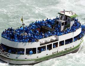 Maid of the Mist in Niagara Falls, Canada